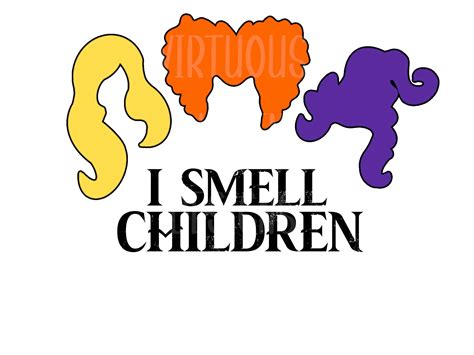 I Smell Children PNG FILE | Etsy