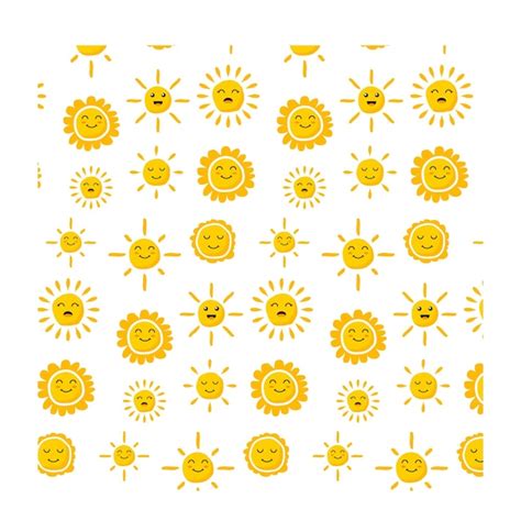 Premium Vector Vector Cartoon Yellow Sun Shining Light Rays To Heat