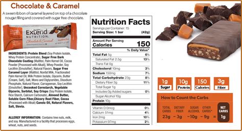 Low Carb Protein Bars for Diabetic Diet | Extend Nutrition