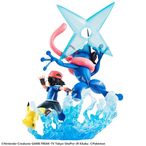 画像集アニメ「ポケモン」のサトシ，ピカチュウ，サトシゲッコウガがフィギュアに。予約受付開始