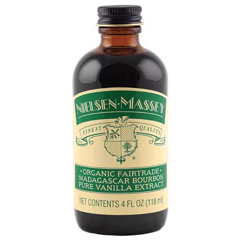 Nielsen Massey Organic Fairtrade Madagascar Bourbon Pure Vanilla