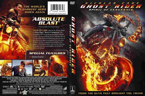 Ghost Rider Spirit Of Vengeance Marvel Knights Formato Dvd Movie