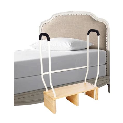 Buy Bed Step Stool With Handles Bed Rail For Elderly Adults Bed Steps