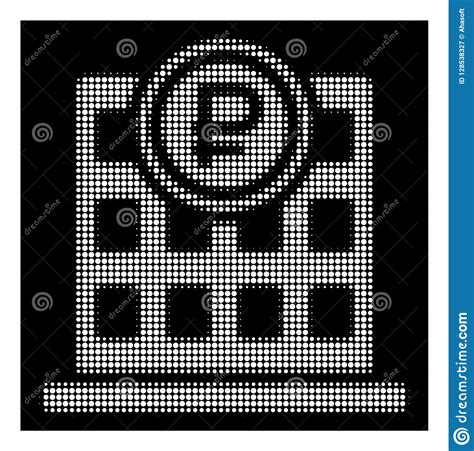 Icono De Semitono Blanco De La Oficina Del Banco De La Rublo