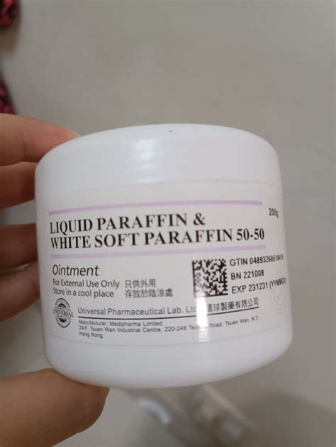 Liquid Paraffin White Soft Paraffin