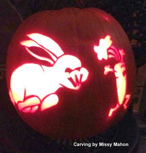 Rabbit Ramblings Bun O Lanterns Bunny Pumpkins For Halloween