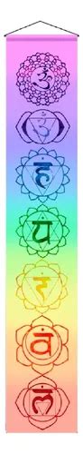 Banderin Chakras Tapiz Hindu Yoga Zen Meditacion Mercadolibre