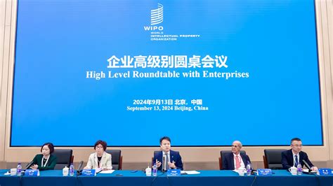 Wipo China Wipo Hosts High Level Roundtable With Enterprises In