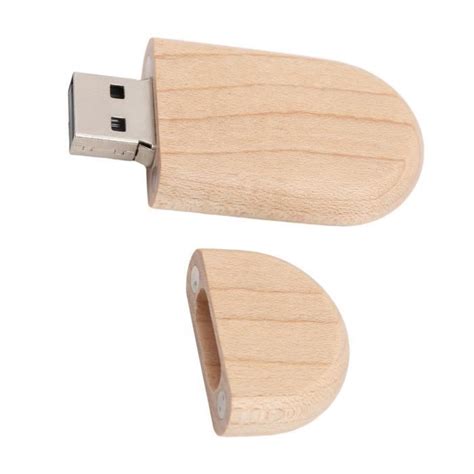 Mothinessto clés USB en bois Clé USB en bois étanche antistatique