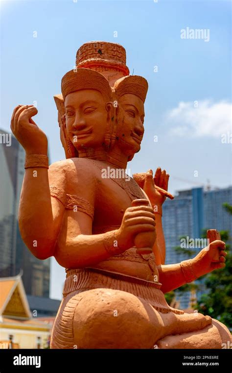 The Statue of Samdech Choun Nath, Phnom Penh, Cambodia Stock Photo - Alamy