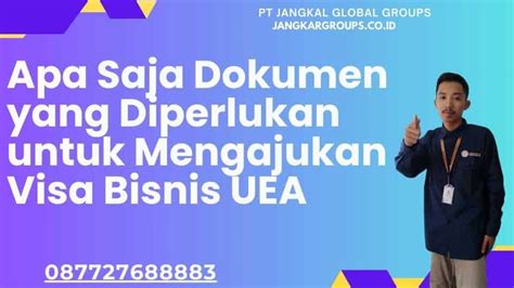 Visa Bisnis UEA Untuk Konsultan Dan Ahli Profesional Jangkar Global