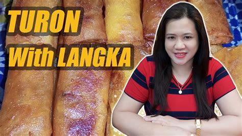 Turon With Langka How To Make Turon Banana With Langka Youtube