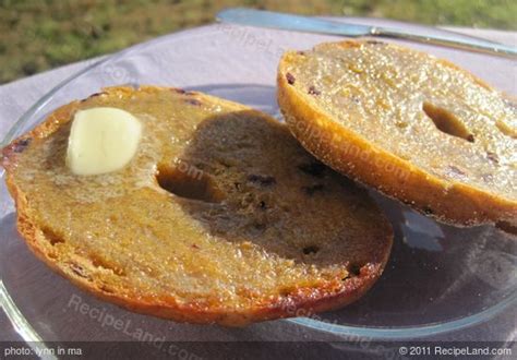 Bread Machine Pumpkin Spice Bagels Recipe