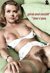 Honor Blackman Showcasing Off Slit Galore Fakes ZB Porn