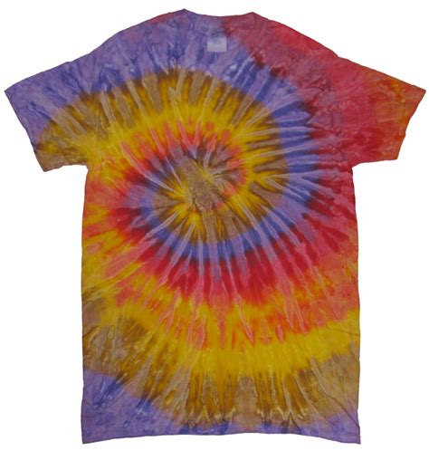 Tie Dyes Mens Tie Dyed Performance T Shirt H1000 Ebay