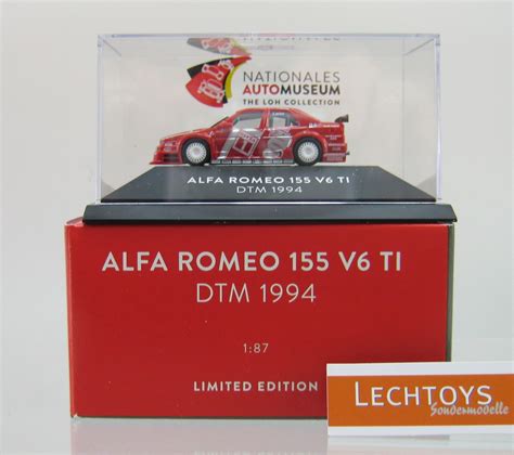 Herpa Alfa Romeo V Ti Dtm Nationales Automuseum