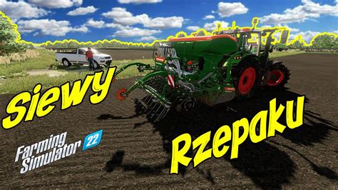 Sierpniowe Oporowe Siewy Rzepaku 2024 Farming Simulator 22 YouTube