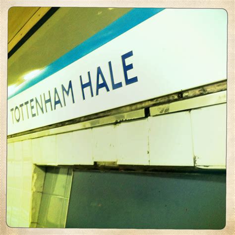 my tube map: Tottenham Hale