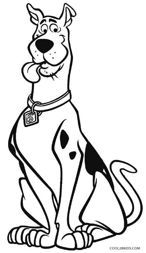 Pin By Searra Gordy On Line Art Scooby Doo Coloring Pages Cartoon