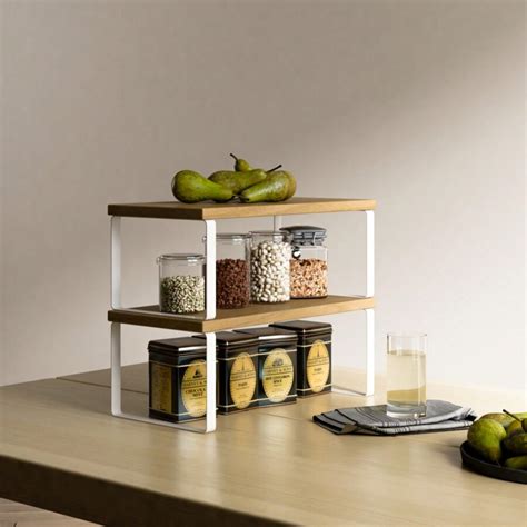 Songmics Songmics Cabinet Organizer Shelf Set Of Kitchen Counter