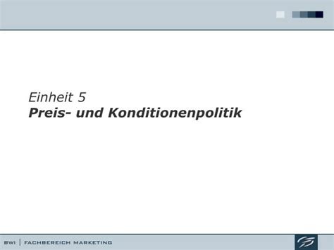 Ppt Einheit Preis Und Konditionenpolitik Powerpoint Presentation