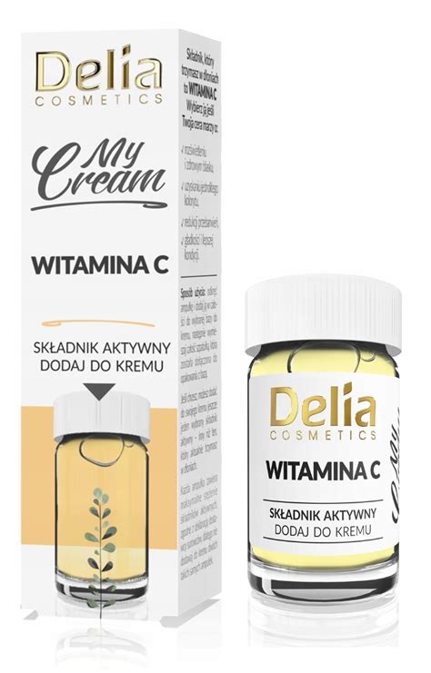 AMPUŁKA WITAMINA C SERUM DO KREMU NA PRZEBARWIENIA DELIA COSMETICS MY