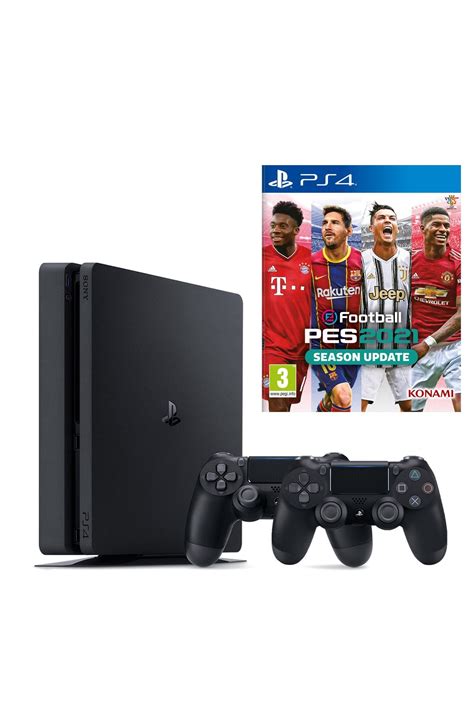 Sony Ps 4 Slim 1 Tb Oyun Konsol 2 Kol Ps4 Pes 2021 Oyun Fiyatı