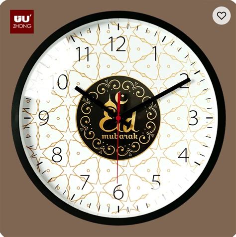 Muslim Islamic Prayer Clock Religious OEM Custom Azan Masjid Wall Clock