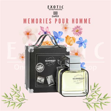 Emper Memories Pour Homme Edt 100ml – Exotic - One Stop Perfume Shop