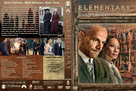 Elementary Season 5 2016 2017 R1 Custom Cover And Labels Dvdcovercom