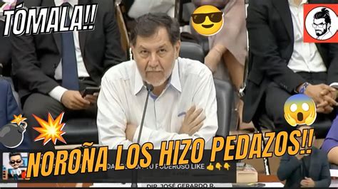 Noroña hace pedazos el proyecto de la consejera del INE