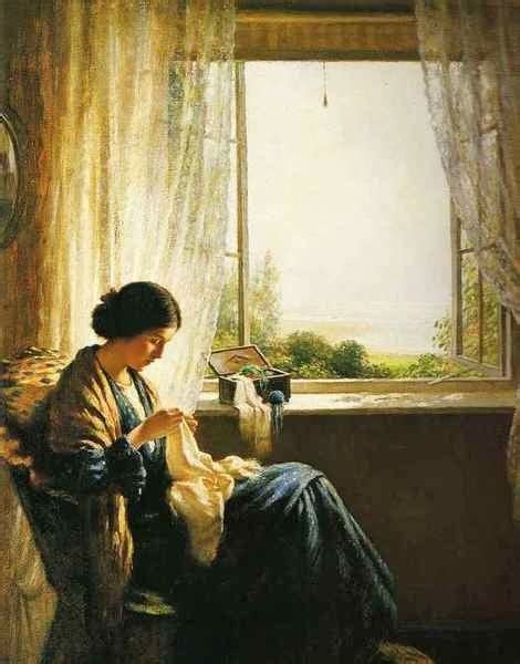 It S About Time Sewing Indoors 19C 20C Europe