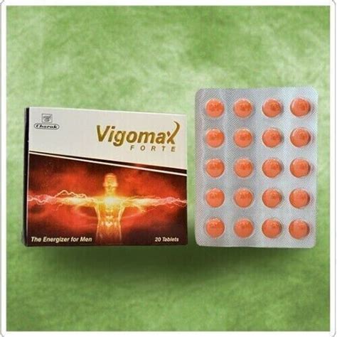 Charak Herbal Vigomax Forte Sex Enhancement Pills For Men Sex Stimulant