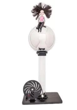 ARBOR SCIENTIFIC P6 3400 Hand Crank Van De Graaff Generator