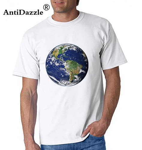 Antidazzle Printed T Shirts Short Sleeve Hipster Tee Flat Earthers