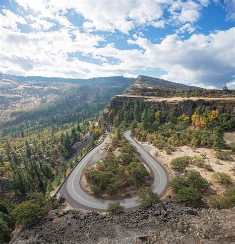 Premium Photo High Angle View Of Winding Road In Mountains