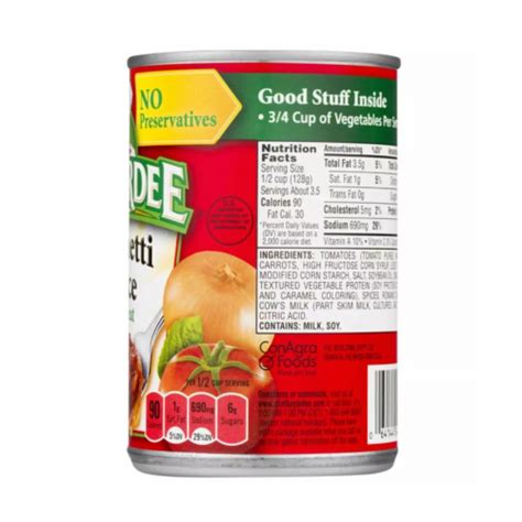 Chef Boyardee Spaghetti Sauce With Meat 15 Oz Ralphs