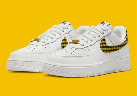 Nike Air Force 1 Low Gingham Yellowblack Dz2784 102