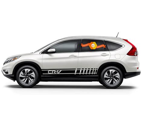 Honda Cr V 2x Side Stripes Decal Vinyl Graphics Racing Sticker Logo