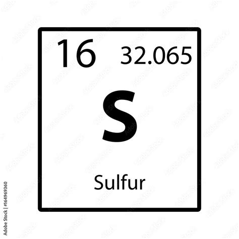 Periodic Table Sulfur | Elcho Table