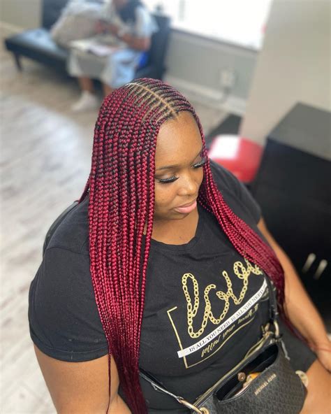 20 Burgundy Braids Hairstyles Braid Hairstyles