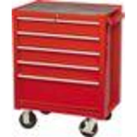 Kennedy Ken5945540k Professional Roller Cabinet 5 Drawer Red Eezee