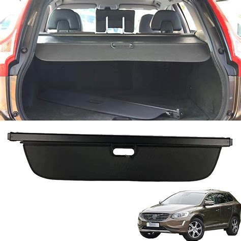 Buy For Volvo XC60 2009 2018 Car Retractable Rear Cargo Cover Trunk