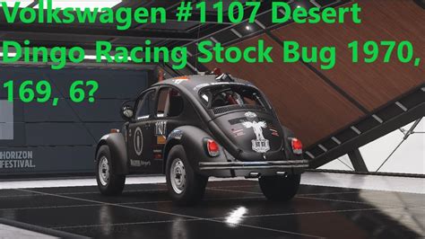 Forza Horizon Volkswagen Desert Dingo Racing Stock Bug