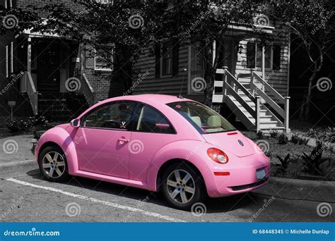 pink buggy car editorial image image  transportation