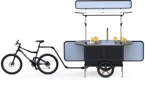 Beer Stand A Beer Cart For Your New Bike Business Trailer De