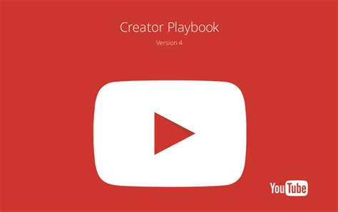 Youtube Releases Youtube Creator Playbook For Brands Version 4