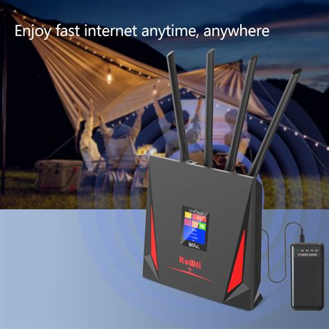 New Released Kuwfi G Wifi Router For Gaming Mbps Ghz Modem Wifi