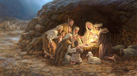 Jon McNaughton - The Nativity - Image Description