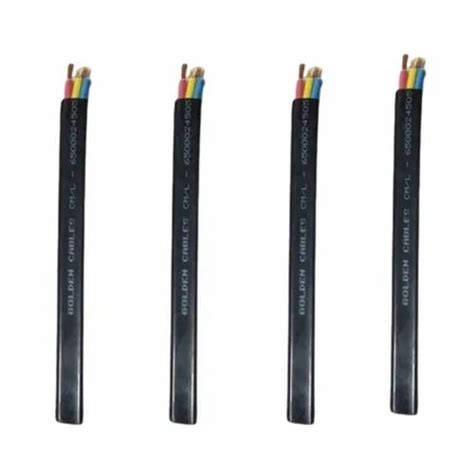 Pvc Three Core Submersible Flat Cable At Rs Meter Pvc Cables In